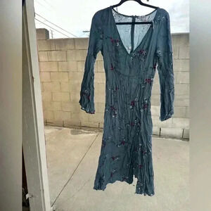 Somedays lovin dress moonlight serenade maxi dress size medium